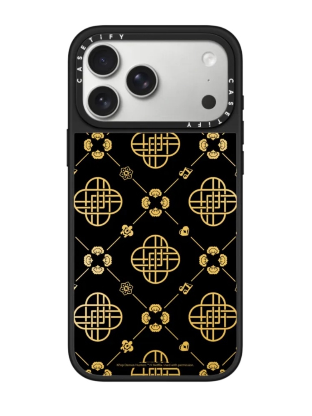 casetify x HUNTR/X Golden Emblem Case - iPhone 17 pro max